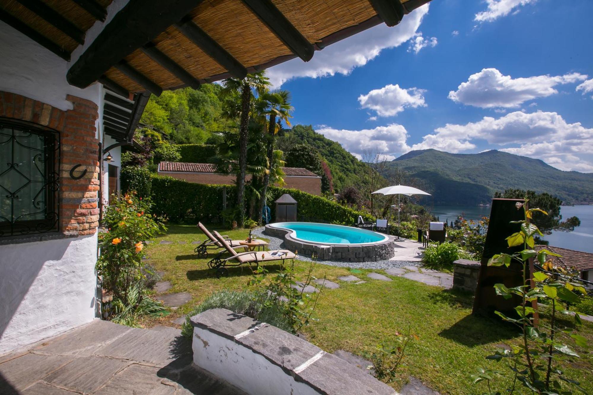 Morcote Magic View - Happy Rentals Eksteriør billede